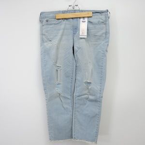 New Low Rise Straight Crop Sz 13 Juniors